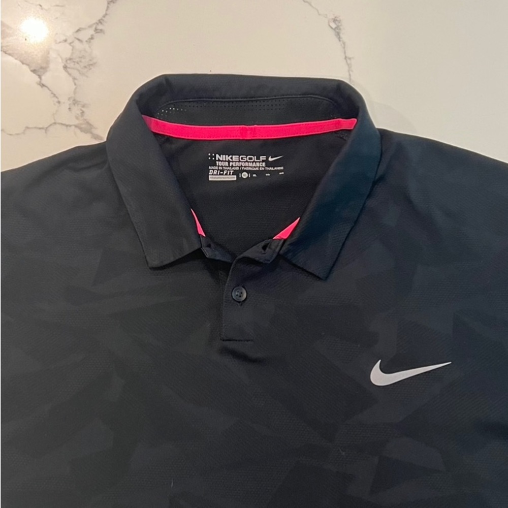 Nike Golf Tour Performance Polo in Digital Camo.